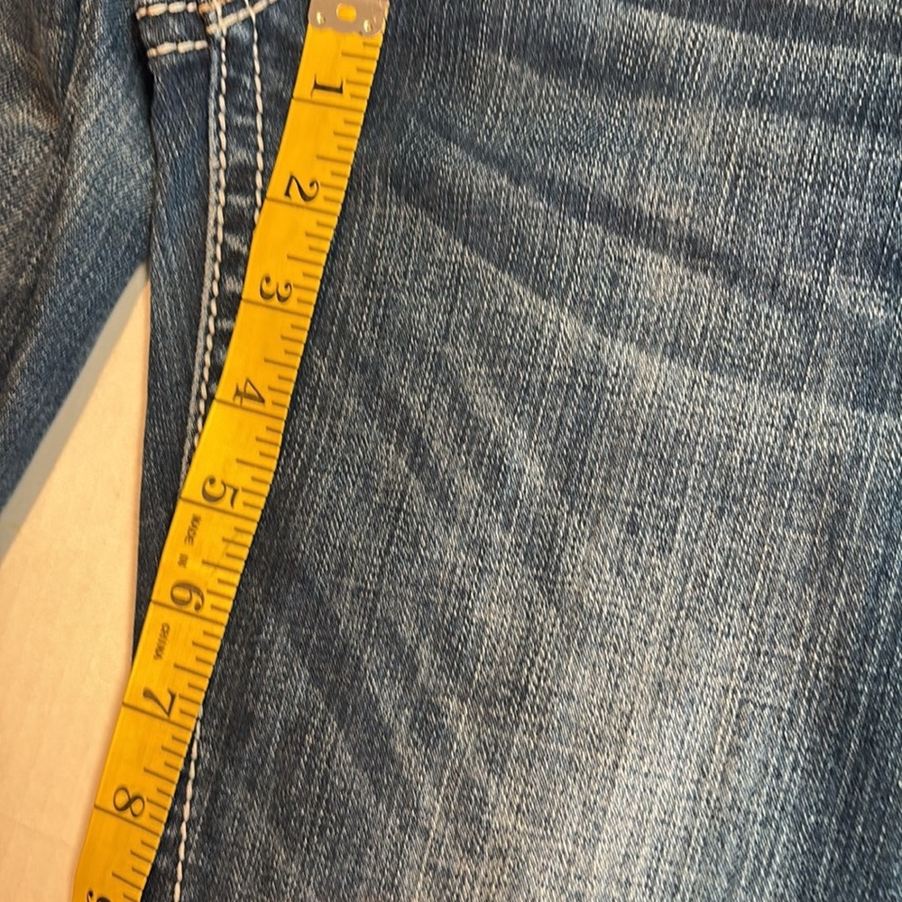 Rock Revival Dark Wash Elaina Boot Cut Jeans Vintage Wash Size 28 - Picture 15 of 16